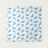 Patroon voor medische maskers wandkleed (Voorkant)