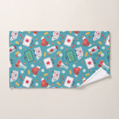 Patroon voor medische pictogrammen bad handdoek (Handdoek)
