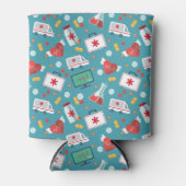 Patroon voor medische pictogrammen blikjeskoeler (Voorkant)