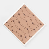 Patroon voor melkharskoorts servet (Hoek)