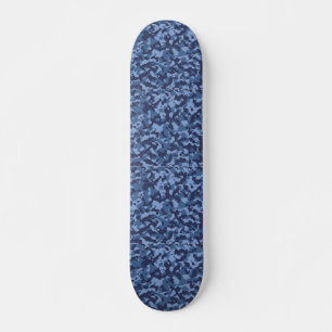 Patroon voor militair blauw Camouflage Persoonlijk Skateboard