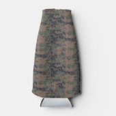 Patroon voor militair digitaal bos flesjeskoeler (Voorkant)