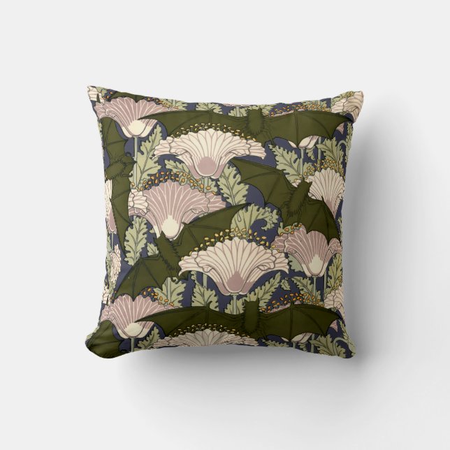  patroon voor nieuwe kunstvormen en papavers kussen (Voorkant)