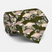  patroon voor nieuwe kunstvormen en papavers stropdas (Opgerold)