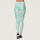 Patroon voor Novelty Halloween Costume Mermaid Sca Leggings (Achterkant)