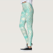 Patroon voor Novelty Halloween Costume Mermaid Sca Leggings (Links)