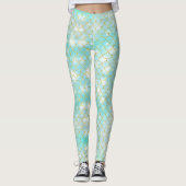 Patroon voor Novelty Halloween Costume Mermaid Sca Leggings (Voorkant)