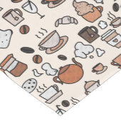 Patroon voor objecten in theewinkels en koffie medium tafelloper (Hoek)