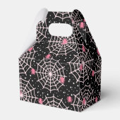 Patroon voor ongebruikte kobussen en spinnen bedankdoosjes (Achterkant)