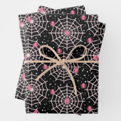 Patroon voor ongebruikte kobussen en spinnen inpakpapier vel (In situ)