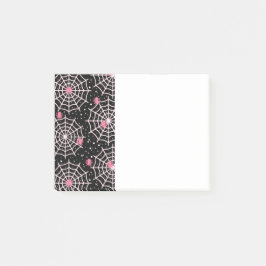 Patroon voor ongebruikte kobussen en spinnen post-it® notes