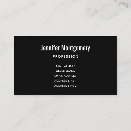 Patroon voor ongebruikte kobussen en spinnen visitekaartje (Achterkant)