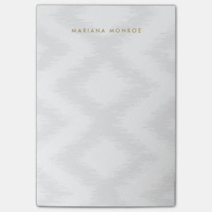 PATROON VOOR ONTWERPIKATROON IN GRAY/WHITE, aangep Post-it® Notes