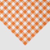 PATROON VOOR ORANJE- EN WITTE GINGHAM TISSUEPAPIER (Detail)