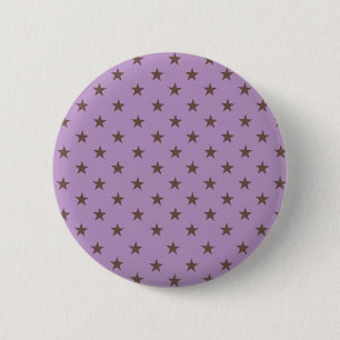 Patroon voor Paarse en bruine Afrikaanse Violet St Ronde Button 5,7 Cm