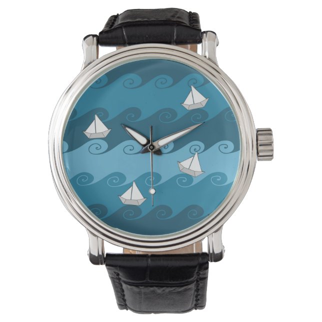 Patroon voor papierbakken horloge (Voorkant)