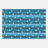 Patroon voor papierbakken inpakpapier vel (Voorkant 3)