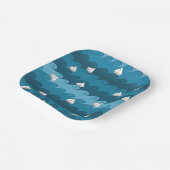 Patroon voor papierbakken papieren bordje (Gebogen)