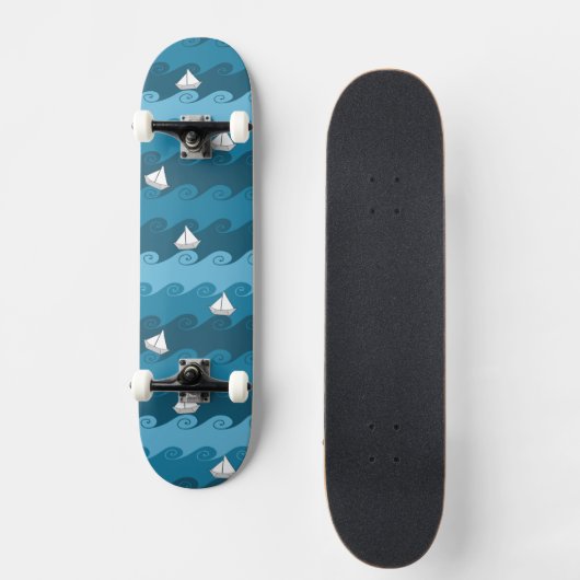 Patroon voor papierbakken skateboard (Voorkant)