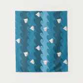 Patroon voor papierbakken wandkleed (Voorkant)