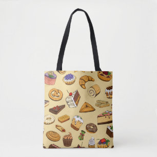Patroon voor pasteien tote bag
