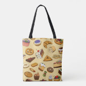 Patroon voor pasteien tote bag (Achterkant)