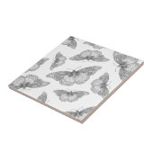 Patroon voor pen en inktvlinder tegeltje (Zijkant)