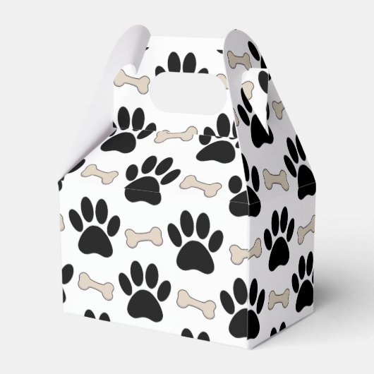 Patroon voor poten en Botten Bedankdoosjes (Achterkant)