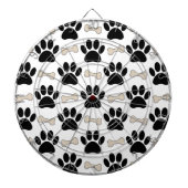 Patroon voor poten en Botten Dartbord (Voorkant)