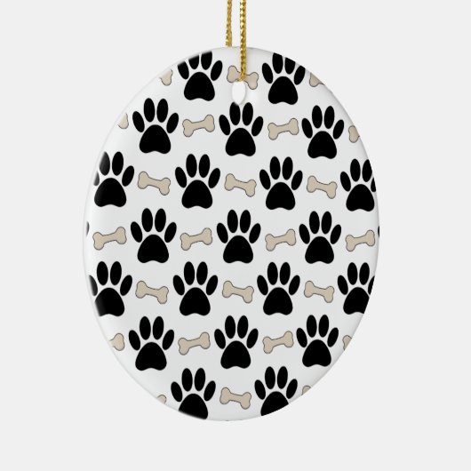 Patroon voor poten en Botten Keramisch Ornament (Rechts)