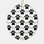 Patroon voor poten en Botten Keramisch Ornament (Links)