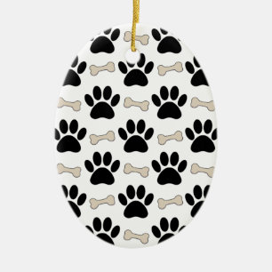 Patroon voor poten en Botten Keramisch Ornament