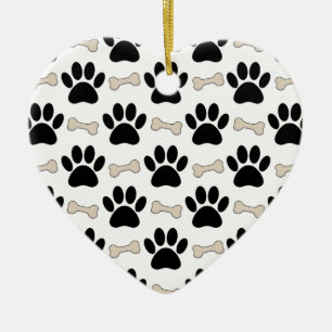 Patroon voor poten en Botten Keramisch Ornament