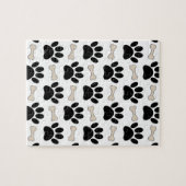 Patroon voor poten en Botten Legpuzzel (Horizontaal)