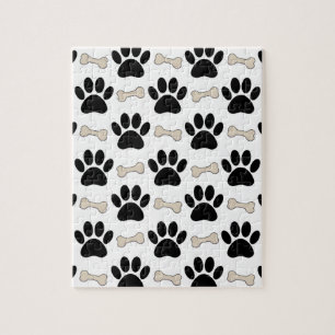 Patroon voor poten en Botten Legpuzzel