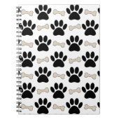 Patroon voor poten en Botten Notitieboek (Voorkant)