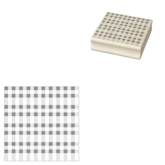 Patroon voor rechthoekige donkergrens rubberstempel (Gestempeld)