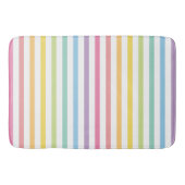 Patroon voor regenboogstripes badmat (Voorkant)