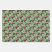 Patroon voor rode dragonfly Natuur Inpakpapier Vel (Voorkant)