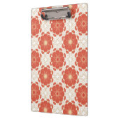 Patroon voor rode en goudflens klembord (Links)