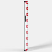 Patroon voor rode kissons Case-Mate iPhone case (Achterkant / Rechts)