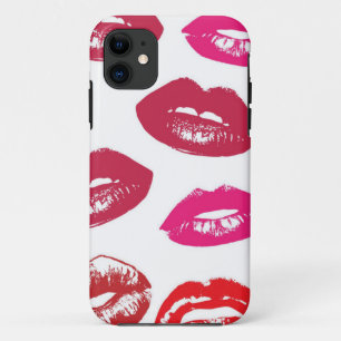 Patroon voor rode mondjes Aangepast Case-Mate iPhone Case