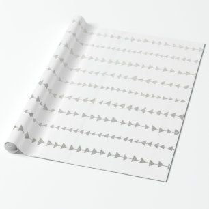Patroon voor rode oliepijlen cadeaupapier