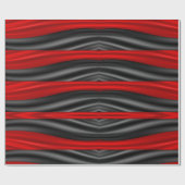 Patroon voor rood en zwart, lang cadeaupapier (Vlak)