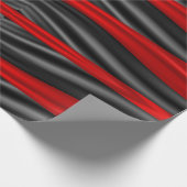 Patroon voor rood en zwart, lang cadeaupapier (Hoek)