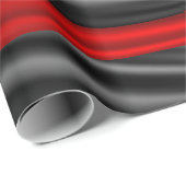 Patroon voor rood en zwart, lang cadeaupapier (Rol Hoek)