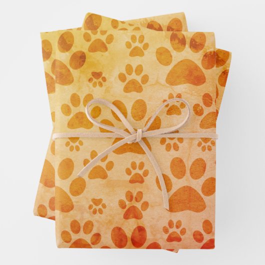 Patroon voor roonverf inpakpapier vel (In situ)