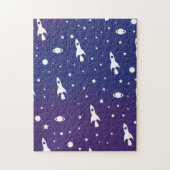  patroon voor ruimteraketten legpuzzel (Verticaal)
