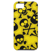 Patroon voor schedel en dwarsbeenderen Case-Mate iPhone case (Achterkant)