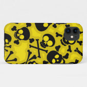 Patroon voor schedel en dwarsbeenderen Case-Mate iPhone case (Achterkant (horizontaal))